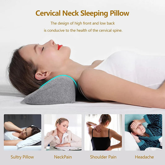 Cervical Memory Foam Pillow – Contour Neck Support