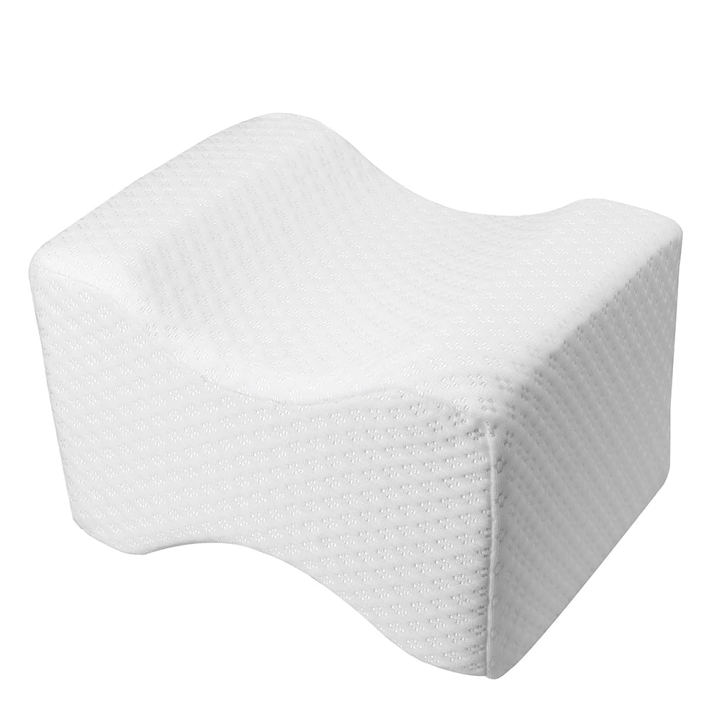 Memory Foam Knee Pillow – Leg & Hip Alignment Support (Side Sleepers)