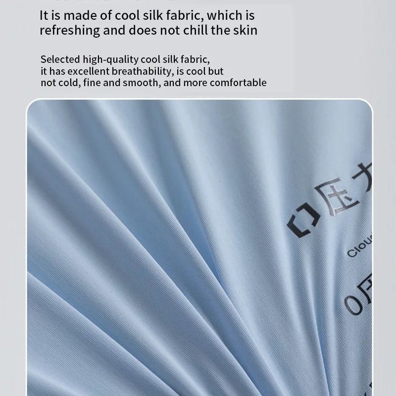 Summer cool memory foam pillow to protect the cervical spine and help sleep at home for adults