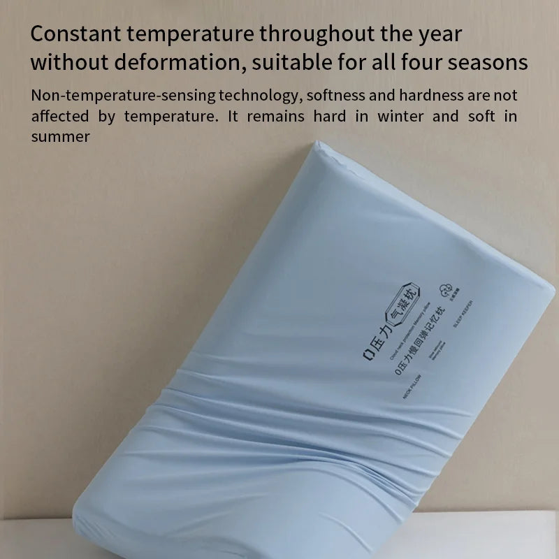 Summer cool memory foam pillow to protect the cervical spine and help sleep at home for adults