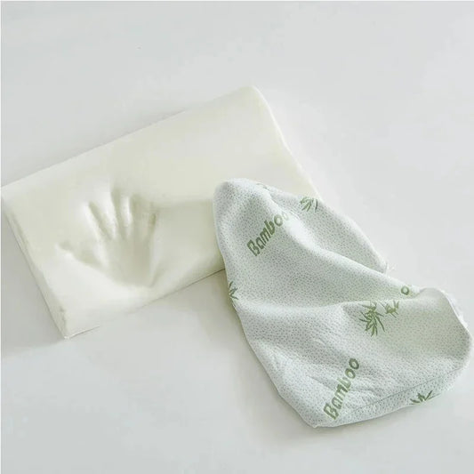 Bamboo Fiber Memory Foam Pillow – Orthopedic Neck & Spine Relief for All Sleepers