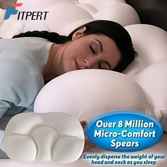 All-Round Egg Sleeper Pillow – Ergonomic Memory Foam Micro Airball Pillow